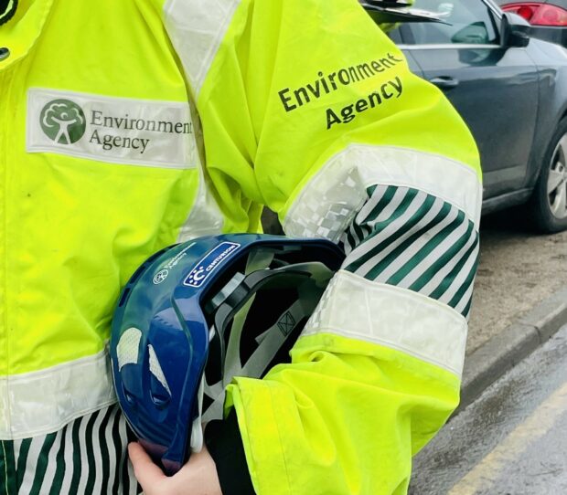Generic-officer-in-branded-clothing-landscape-620×542 Environment Agency preventing crime in the waste sector