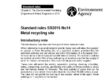 Standard Rules Permit and environmental permit Applications, SR2015 no14