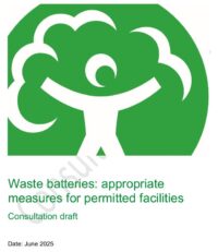 Battery Storage Site Compliance – Environment Agency Draft Guidance Overview Battery storage site with fire prevention measures – Environment Agency compliance guidance