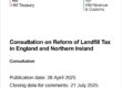 Landfill site affected by landfill tax changes in the UK waste sector