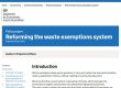 Environment Agency announces changes to UK waste exemptions regime in 2025