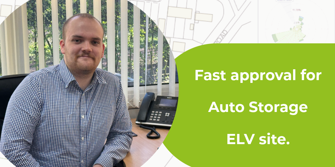 AC Environmental team secures Standard Rules permit for ELV operator in four months.