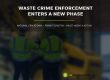 Waste crime crackdown 2026 showing EA enforcement and the knock‑on effect of Operation Unite on permitted waste sites